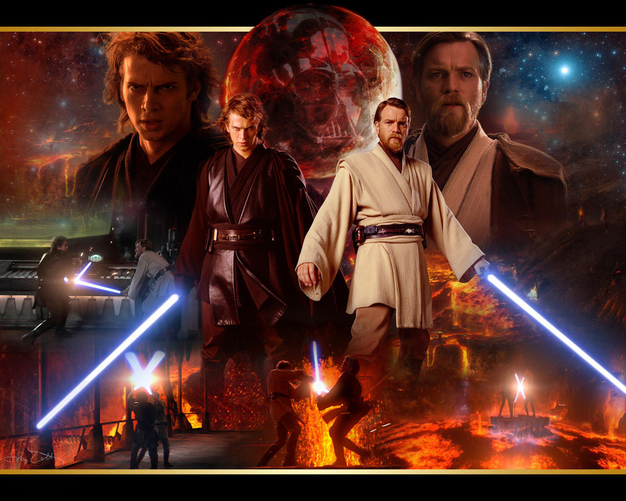 thumbnail image 2 of Star Wars Episode III Revenge Of The Sith Separation Of The Twins Action Figure 2 of 12
