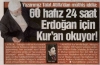 60 hafız 24 saat erdoğan için kur an okuyor / #261041