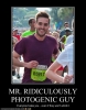 ridiculously photogenic guy