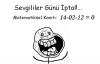 matematiksel kanıtla sevgililer gününün iptali / #224969
