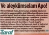 ve aleyküm selam apo / #191829