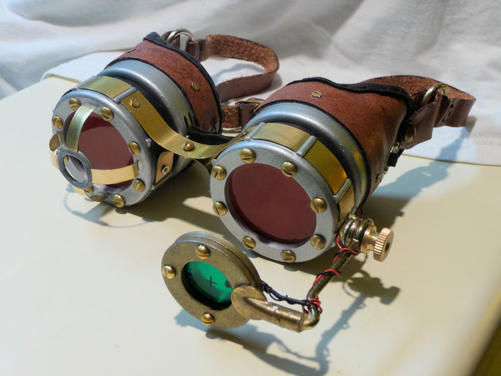 Brass goggles steam powered фото 21