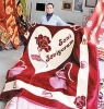 üstünde seni seviyorum yazan battaniye / #255258