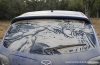 tozlu araba camı yazısı